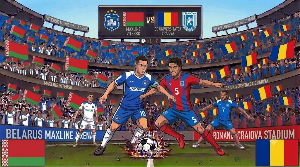 ML维特布斯克 (Maxline Vitebsk) vs CS卡拉奥华大学 (Universitatea Craiova) 2026/27赛季欧冠联赛外围赛第一圈2026年7月9日 01:00（